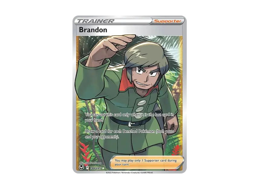 Brandon UR [195-SILVER-TEMPEST 188/195] (Sword & Shield "Silver Tempest")