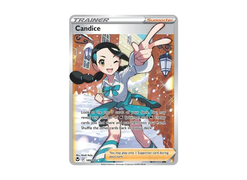 Candice UR [195-SILVER-TEMPEST 189/195] (Sword & Shield "Silver Tempest")