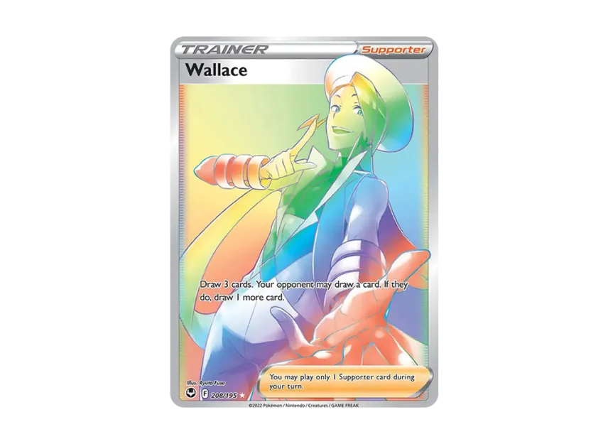 Wallace RR [195-SILVER-TEMPEST 208/195] (Sword & Shield "Silver Tempest")