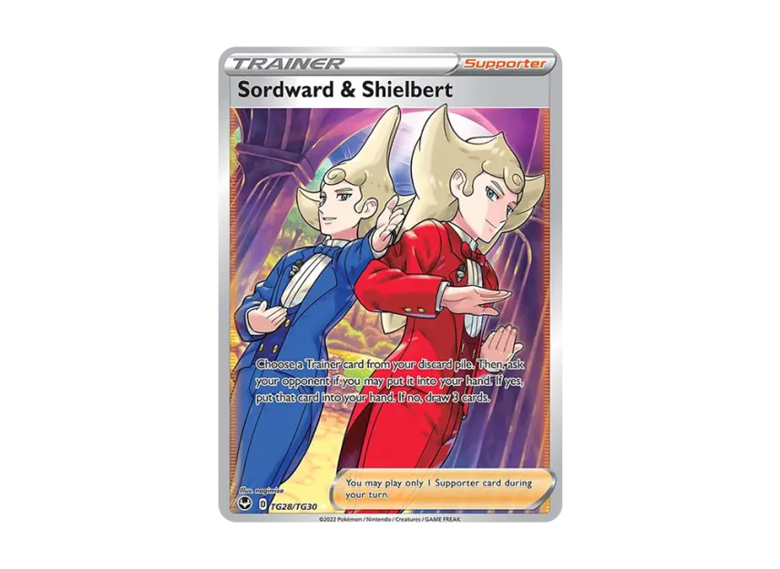 Sordward & Shielbert UR [TG28/TG30] (Sword & Shield "Silver Tempest")