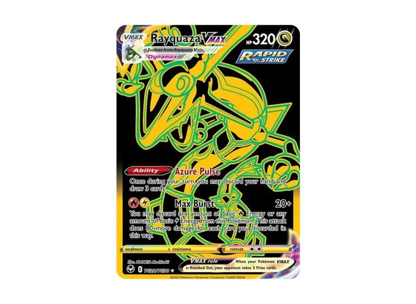 Rayquaza VMAX HR [TG29/TG30] (Sword & Shield "Silver Tempest")