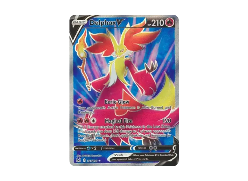 Delphox V UR [196-LOST-ORIGIN 173/196] (Sword & Shield "Lost Origin")