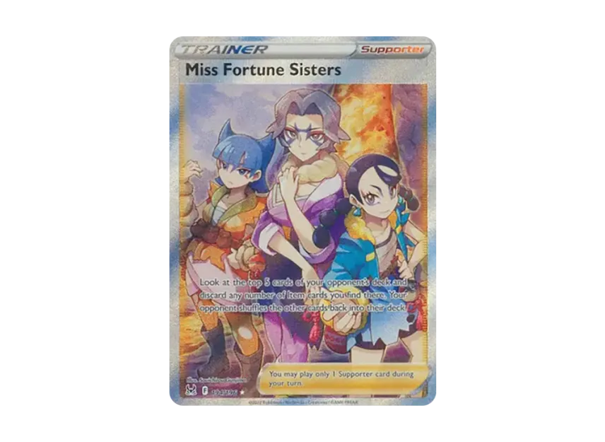 Miss Fortune Sisters UR [196-LOST-ORIGIN 194/196] (Sword & Shield "Lost Origin")