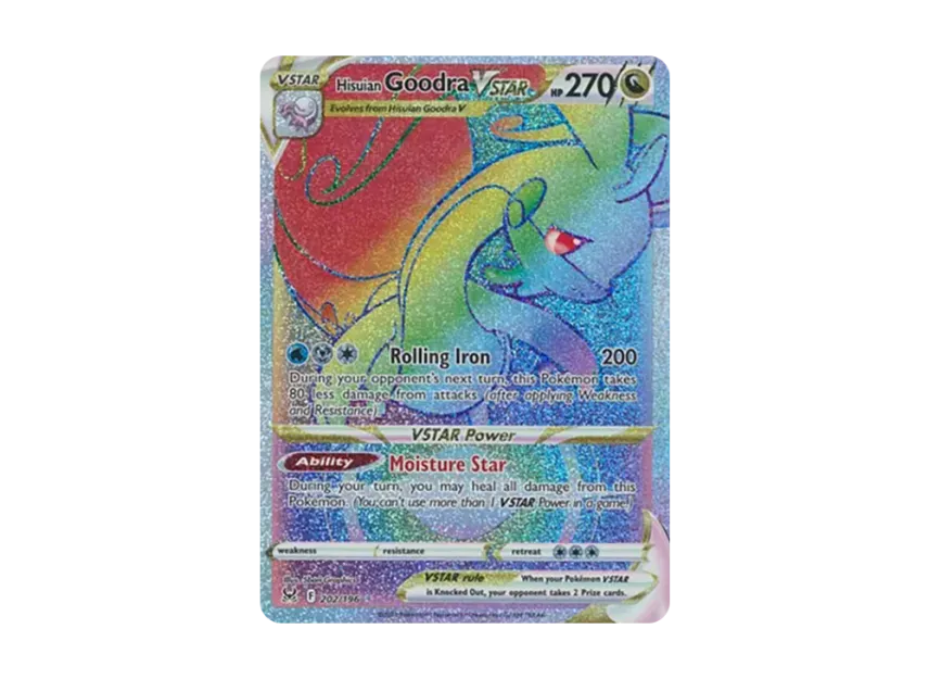Hisuian Goodra VSTAR RR [196-LOST-ORIGIN 202/196] (Sword & Shield "Lost Origin")