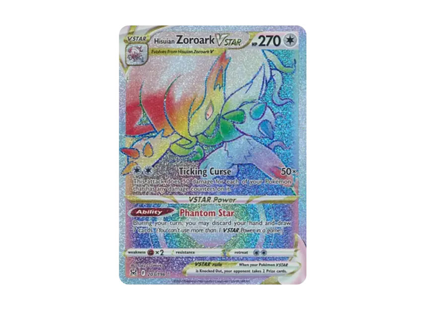 Hisuian Zoroark VSTAR RR [196-LOST-ORIGIN 203/196] (Sword & Shield "Lost Origin")