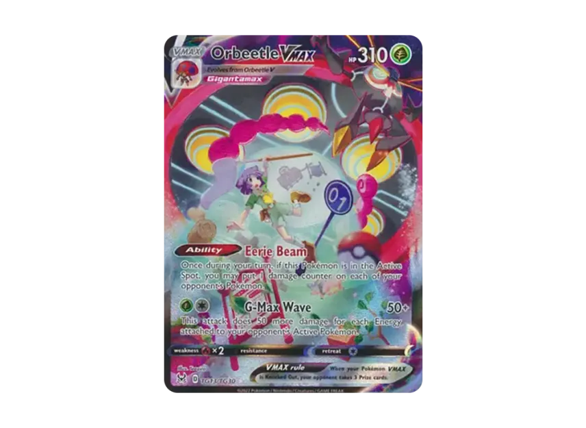 Orbeetle VMAX UR [TG13/TG30] (Sword & Shield "Lost Origin")
