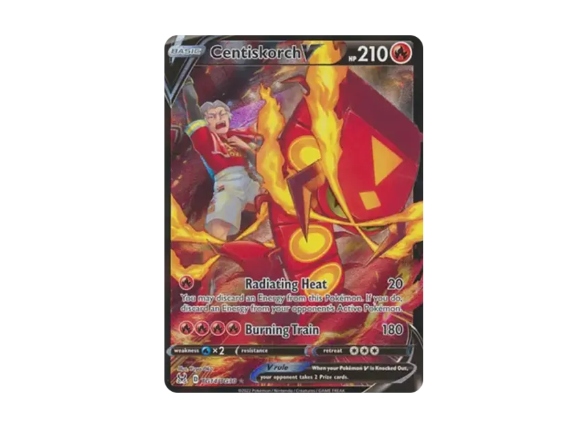 Centiskorch V UR [TG14/TG30] (Sword & Shield "Lost Origin")