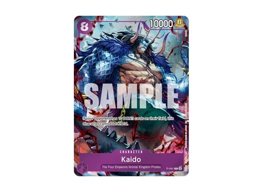 Kaido P [P-040] [EN] (Promotional Card "Event Pack Vol.9")