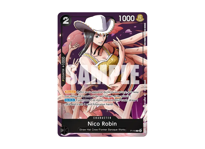 Nico Robin P [P-116] [EN] (Promotional Card "Event Pack Vol.9")