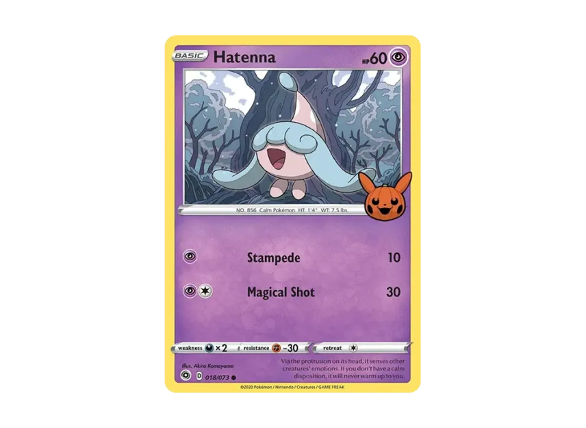 Hatenna C [073-TRICK-OR-TRADE-2022 018/073] (Sword & Shield "TRICK OR TRADE 2022")