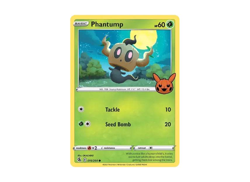 Phantump C [264-TRICK-OR-TRADE-2022 016/264] (Sword & Shield "TRICK OR TRADE 2022")
