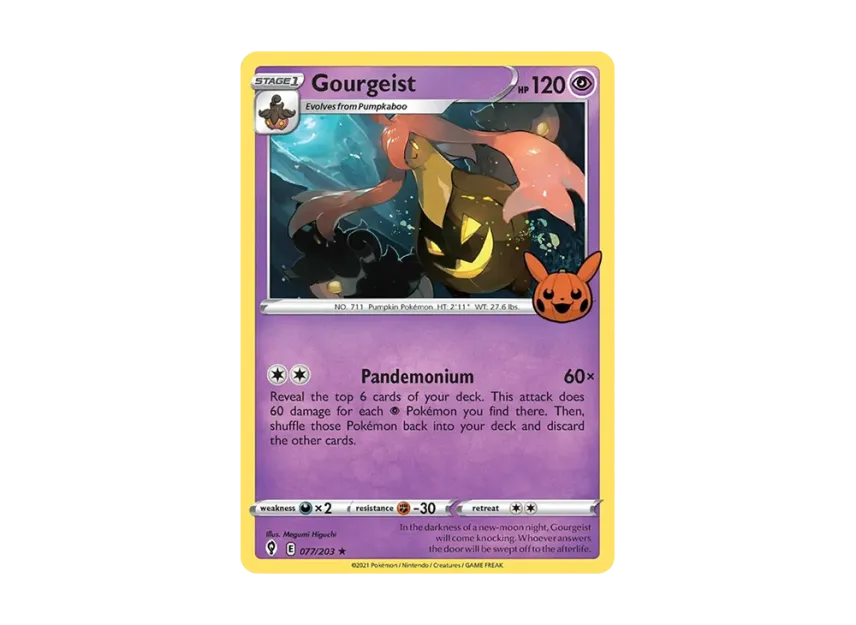 Gourgeist R [203-TRICK-OR-TRADE-2022 077/203] (Sword & Shield "TRICK OR TRADE 2022")