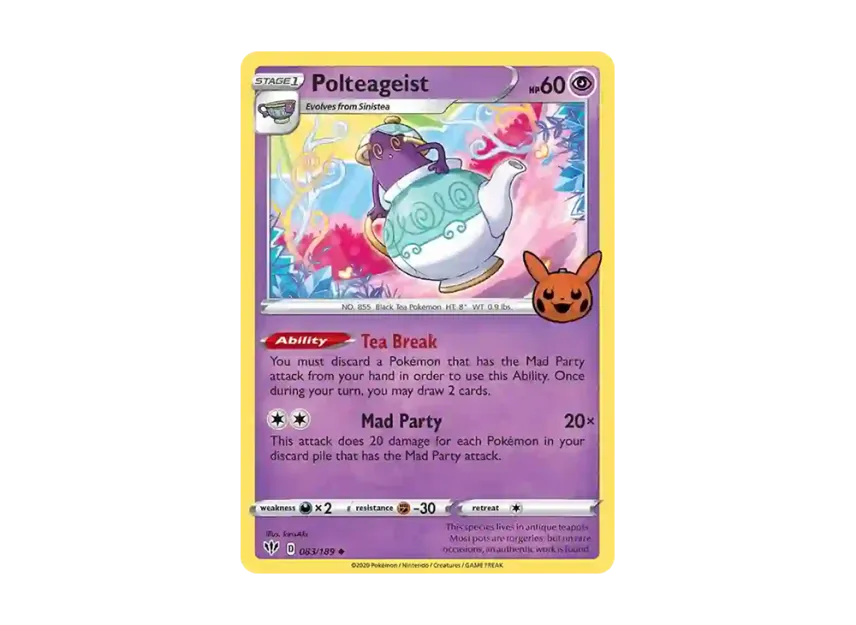 Polteageist U [189-TRICK-OR-TRADE-2022 083/189] (Sword & Shield "TRICK OR TRADE 2022")