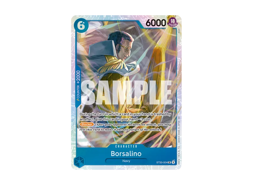 Borsalino SR [ST33-004] [EN] (Start Deck "BLUE Kuzan")
