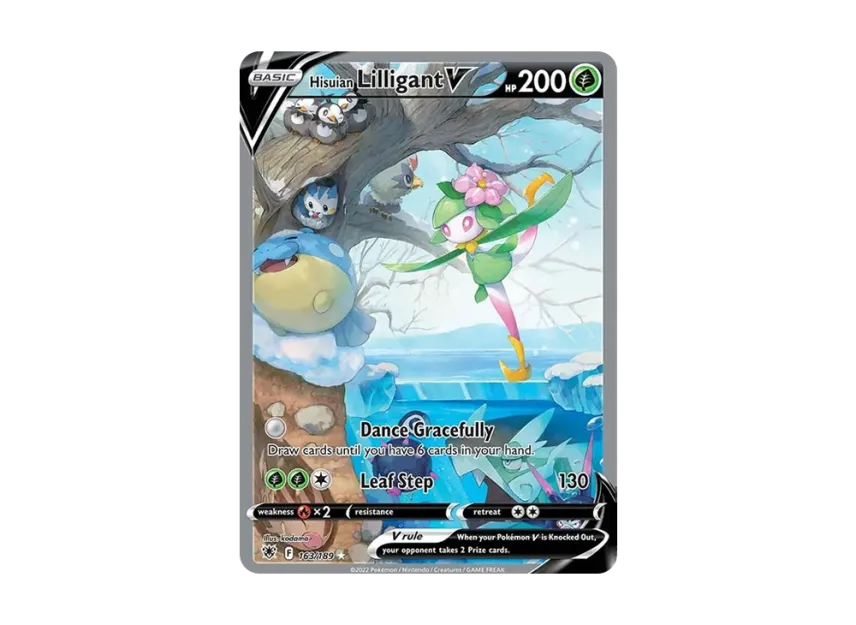 Hisuian Lilligant V UR [189-ASTRAL-RADIANCE 163/189] (Sword & Shield "Astral Radiance")