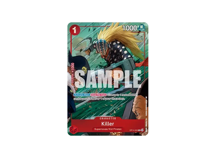 Killer C [OP14-005] [EN] ("Illustration Box Vol.8")
