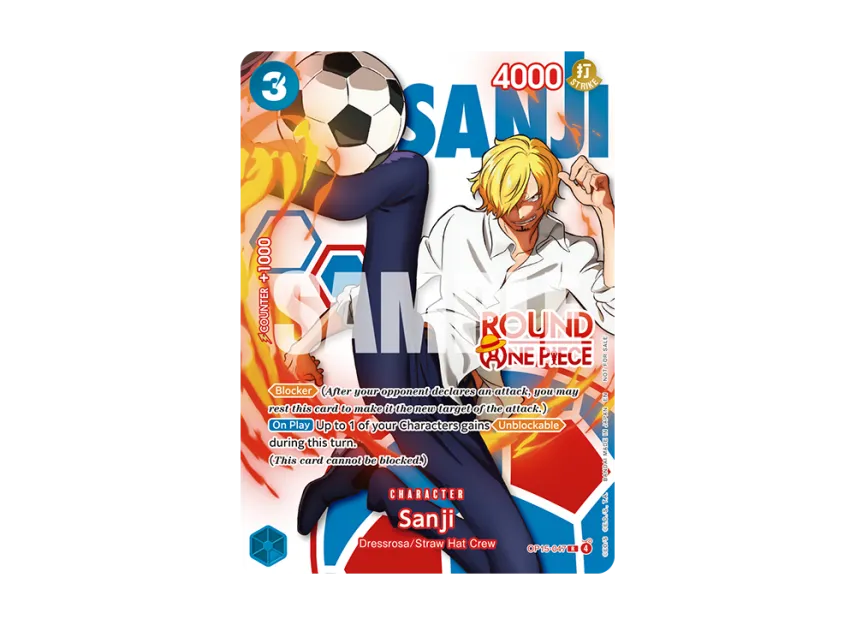 Sanji R [OP15-047] [EN] (Promotional Card "ROUND1 Promotion Pack")