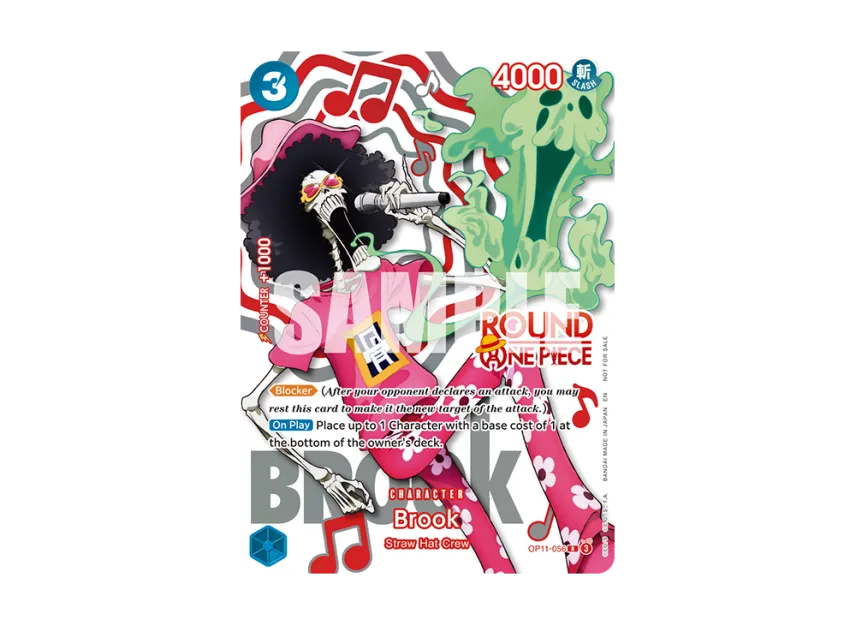 Brook R [OP11-056] [EN] (Promotional Card "ROUND1 Promotion Pack")