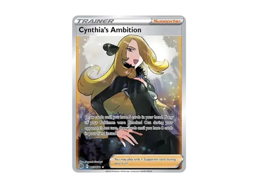 Cynthia's Ambition UR [172-BRILLIANT-STARS 169/172] (Sword & Shield "Brilliant Stars")
