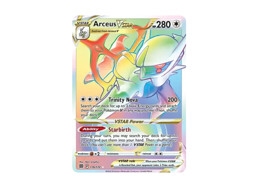 Arceus VSTAR RR [172-BRILLIANT-STARS 176/172] (Sword & Shield "Brilliant Stars")
