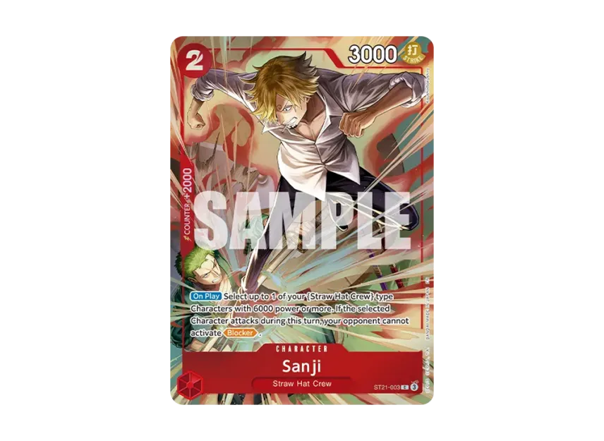 Sanji C [ST21-003] [EN] (Premium Card Collection "Best Selection Vol.6")