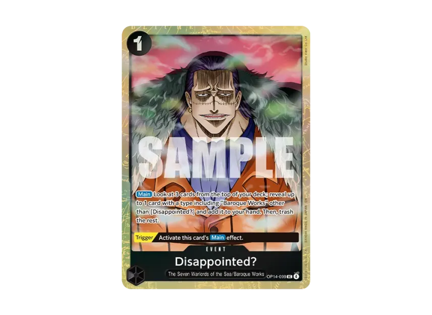 Disappointed? UC [OP14-099] [EN] (Premium Card Collection "Best Selection Vol.6")