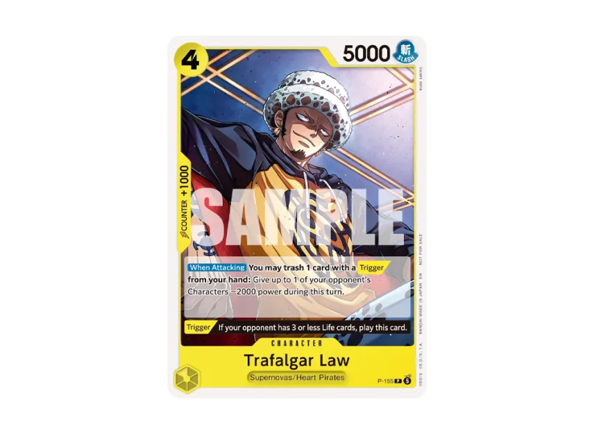 Trafalgar Law P : Participation [P-155] [EN] (Promotional Card "Pirates Party 2026 Vol. 2")