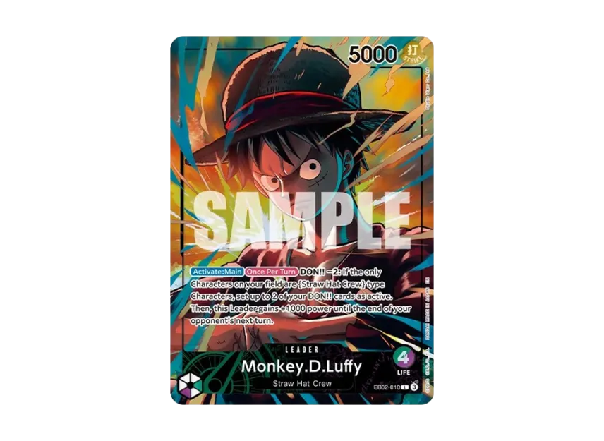 Monkey.D.Luffy L [EB02-010] [EN] ("Official Playmat Limited Edition vol.5")