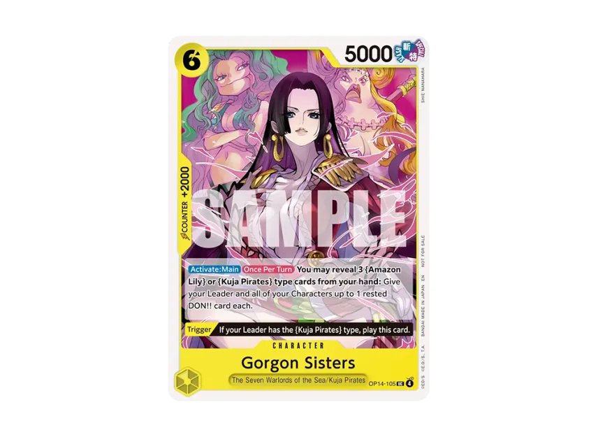 Gorgon Sisters UC [OP14-105] [EN] (Promotional Card "Tournament Pack 2026 Vol.3")