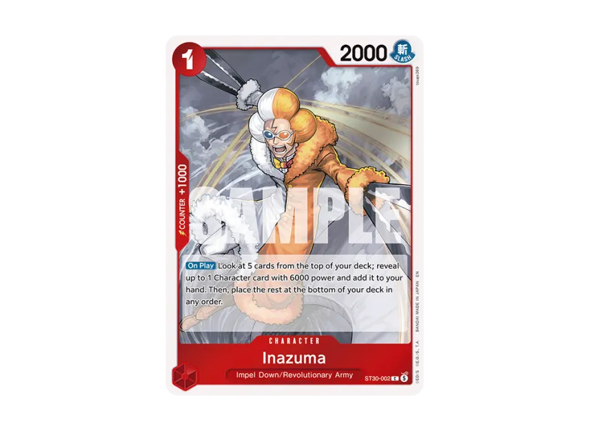 Inazuma C [ST30-002] [EN] (Starter Deck EX "Luffy&Ace")