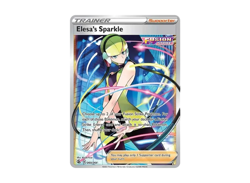 Elesa's Sparkle UR [264-FUSION-STRIKE 260/264] (Sword & Shield "Fusion Strike")