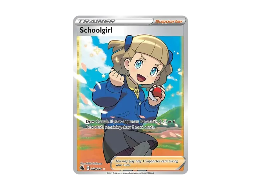 Schoolgirl UR [264-FUSION-STRIKE 262/264] (Sword & Shield "Fusion Strike")