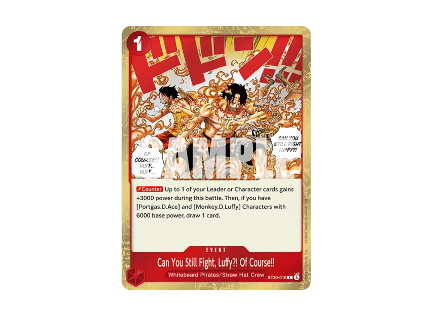 Can You Still Fight, Luffy?! Of Course!! C [ST30-016] [EN] (Starter Deck EX "Luffy&Ace")