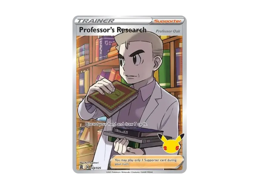 Professor's Research (Professor Oak) UR [SWORD-SHIELD-CELEBRATIONS 024/025] (Sword & Shield "Celebrations")