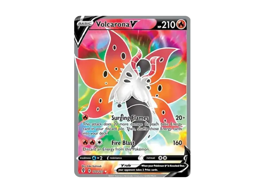 Volcarona V UR [203-EVOLVING-SKIES 170/203] (Sword & Shield "Evolving Skies")