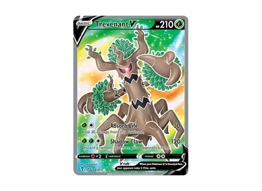 Trevenant V UR [203-EVOLVING-SKIES 168/203] (Sword & Shield "Evolving Skies")