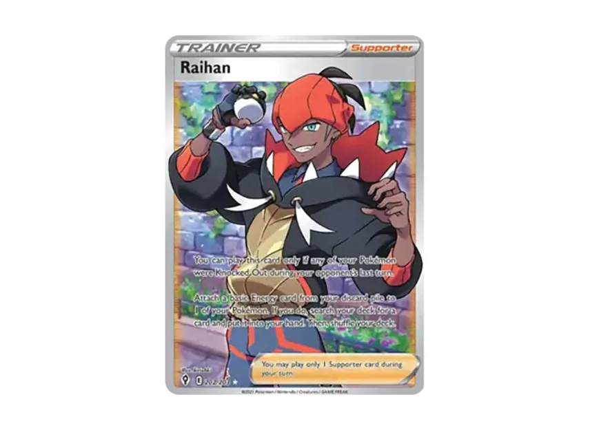 Raihan UR [203-EVOLVING-SKIES 202/203] (Sword & Shield "Evolving Skies")
