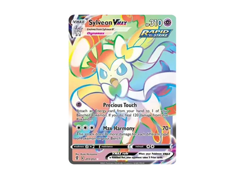 Sylveon VMAX RR [203-EVOLVING-SKIES 211/203] (Sword & Shield "Evolving Skies")