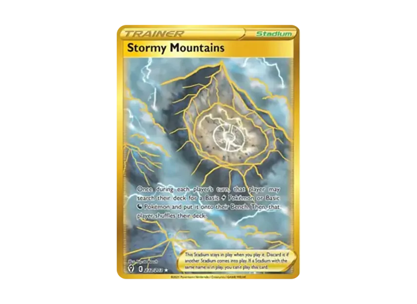 Stormy Mountains HR [203-EVOLVING-SKIES 232/203] (Sword & Shield "Evolving Skies")