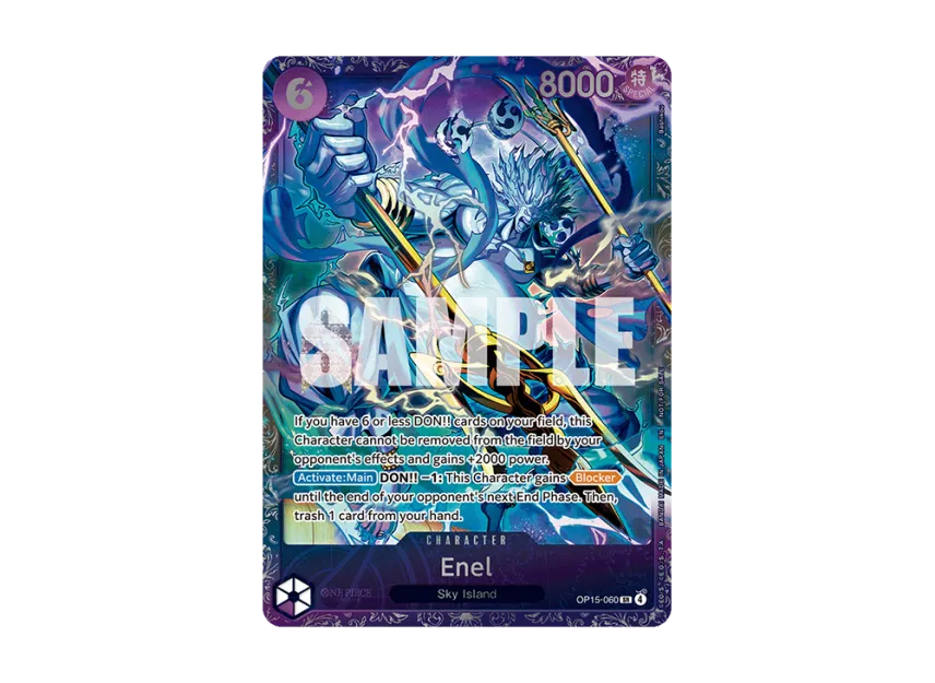 Enel SR : Top 8 [OP15-060] [EN] (Promotional Card "Treasure Cup May 2026")