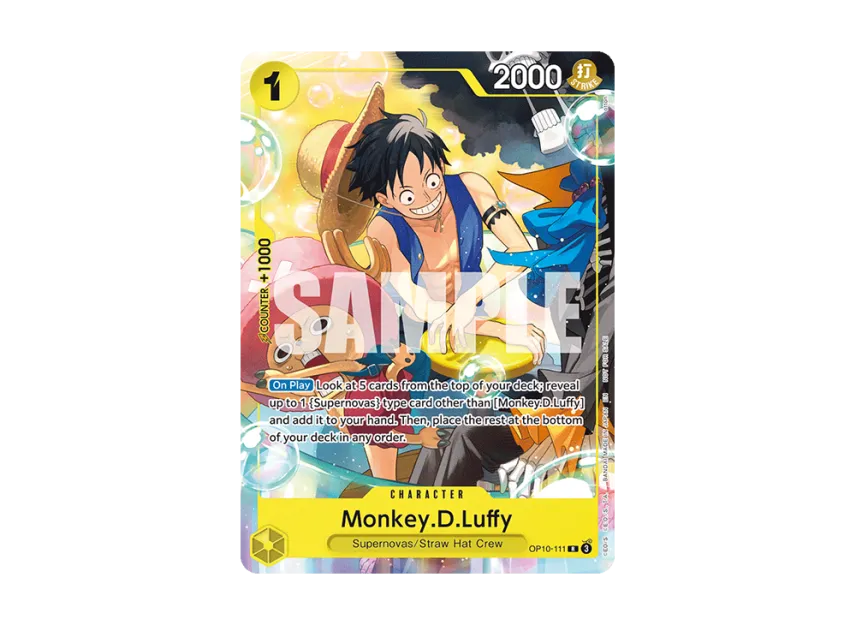 Monkey.D.Luffy R [OP10-111] [EN] (Promotional Card "Welcome Pack 2026 Vol. 1")