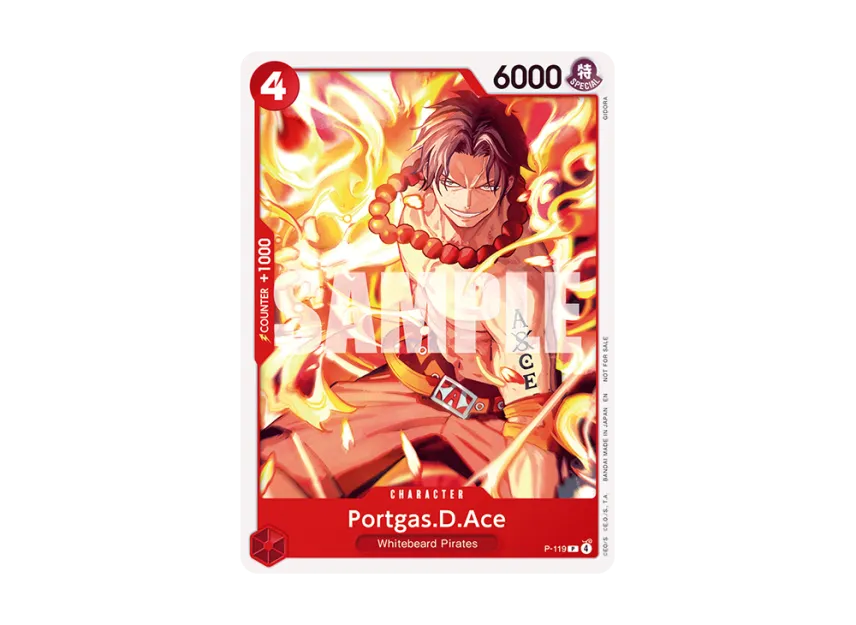 Portgas.D.Ace P : Participation Prize [P-119] [EN] (Promotional Card "Pirates Party 2026 Vol. 1")