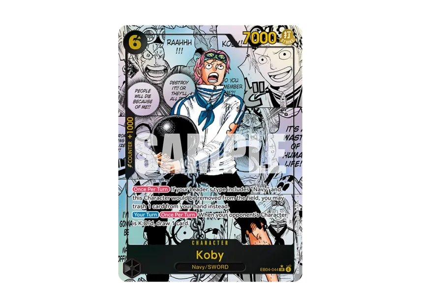 Koby SR-SP : Comic Parallel [EB04-044] [EN] (Booster Pack "ADVENTURE ON KAMI’S ISLAND")