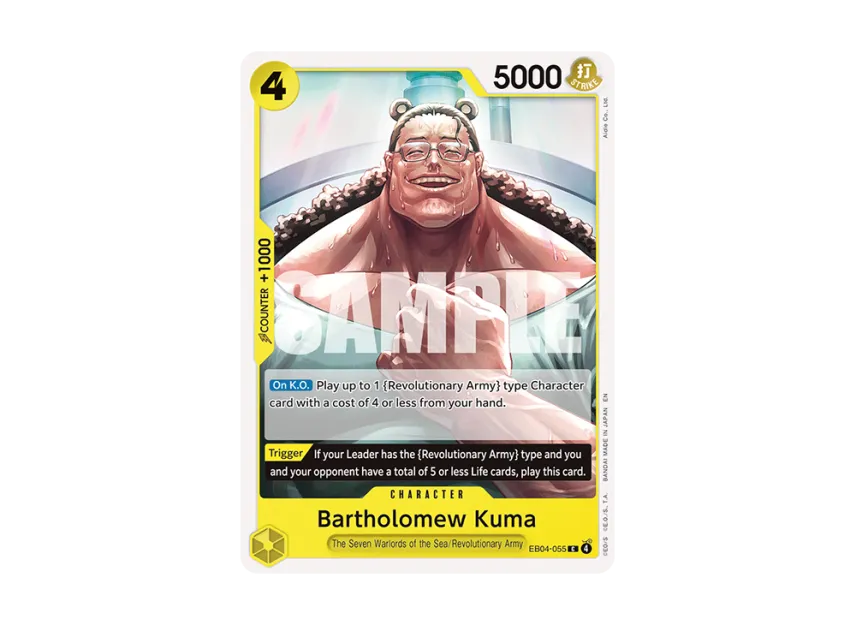 Bartholomew Kuma C [EB04-055] [EN] (Booster Pack "ADVENTURE ON KAMI’S ISLAND")