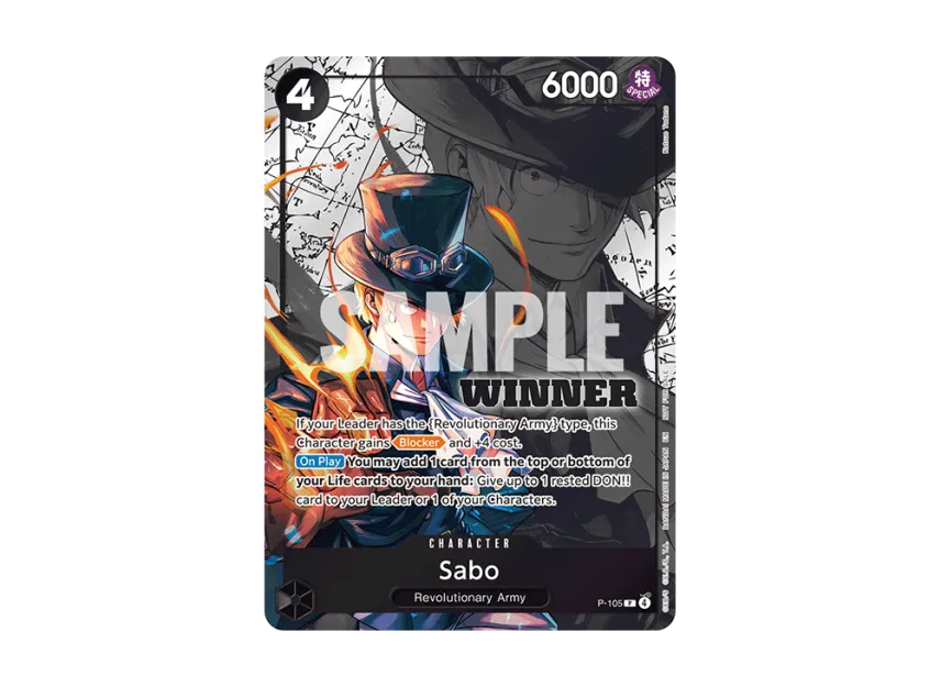 Sabo P [P-105] [EN] (Promotional Card "Tournament Pack 2026 Vol.2")