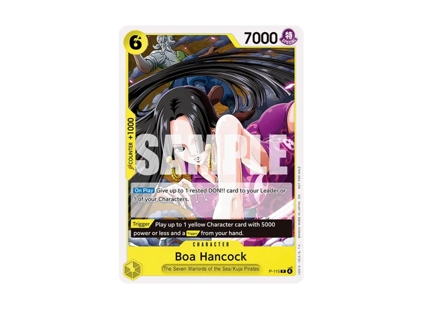 Boa Hancock P : Participation Prize [P-115] [EN] (Promotional Card "OP15-EB04 Release Event")