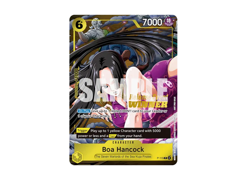 Boa Hancock P : Champion's Prize [P-115] [EN] (Promotional Card "OP15-EB04 Release Event")