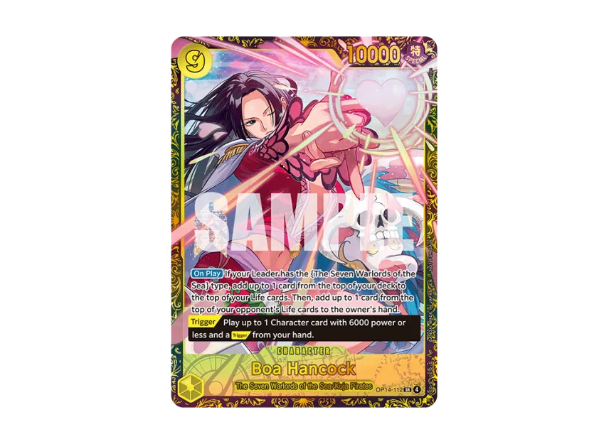 Boa Hancock SR : TOP 64 [OP14-112] [EN] (Promotional Card "Championship 26-27 Regionals Season 1")