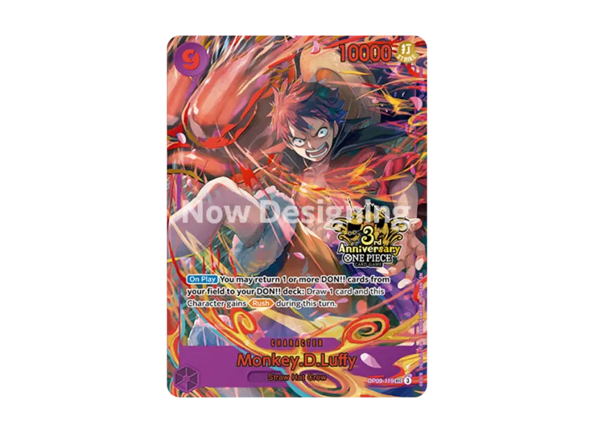 Monkey.D.Luffy SEC [OP09-119] [EN] (ANNIVERSARY SET "Japanese 3rd ANNIVERSARY SET English Ver.")