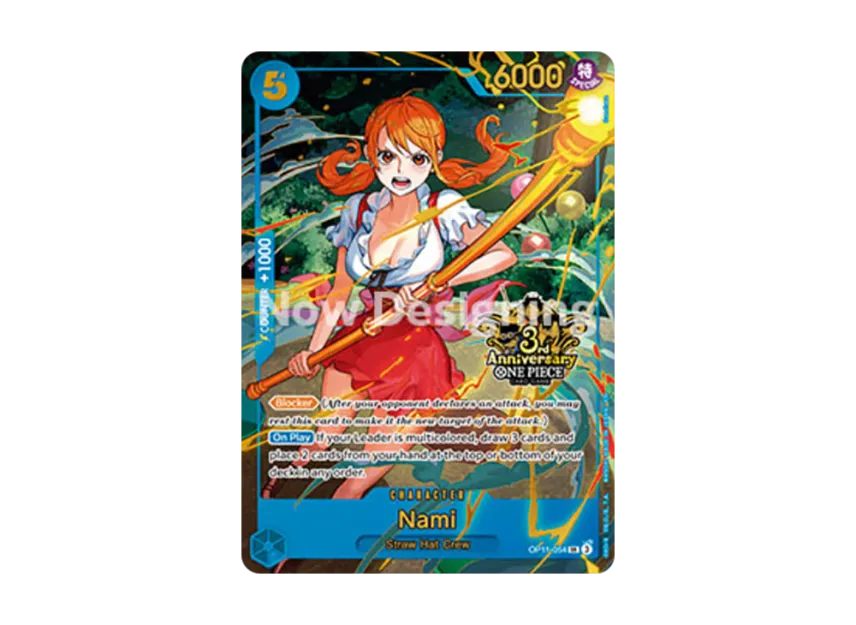 Nami SR [OP11-054] [EN] (ANNIVERSARY SET "Japanese 3rd ANNIVERSARY SET English Ver.")